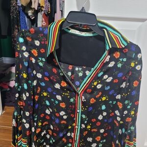 Alice + Olivia Striped Multicolor Top